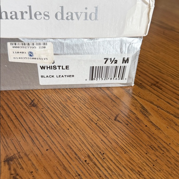 Charles David WHISTLE DesignerNathalie M NordstromALL LeatherMadeInSpain7.5BSexy - Picture 7 of 8